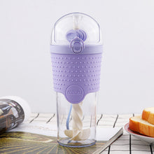 Protein Mixer Bottle With Straw