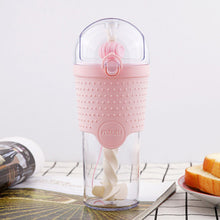 Protein Mixer Bottle With Straw